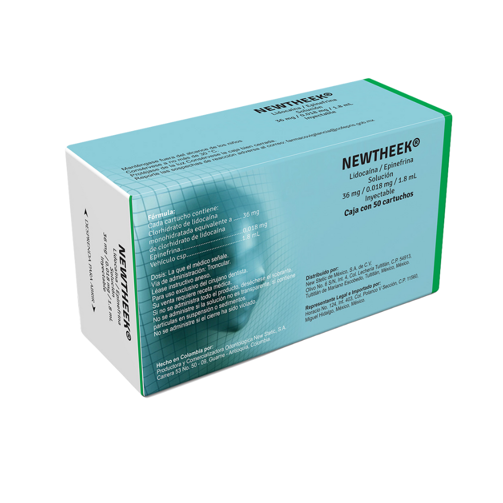 Newtheek – Lidocaína 2%